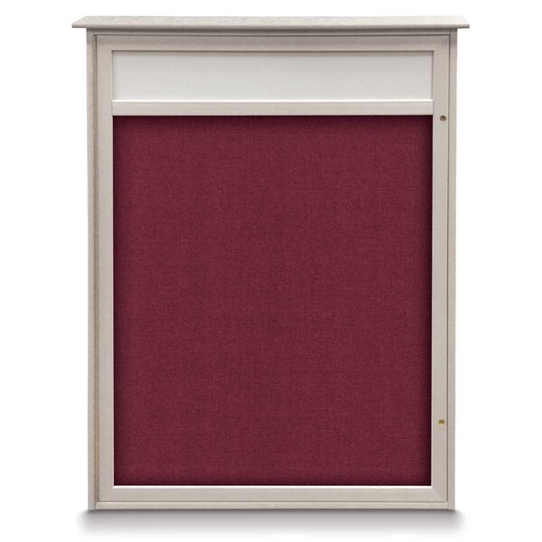 Double Door Enclosed Indoor Letterboard